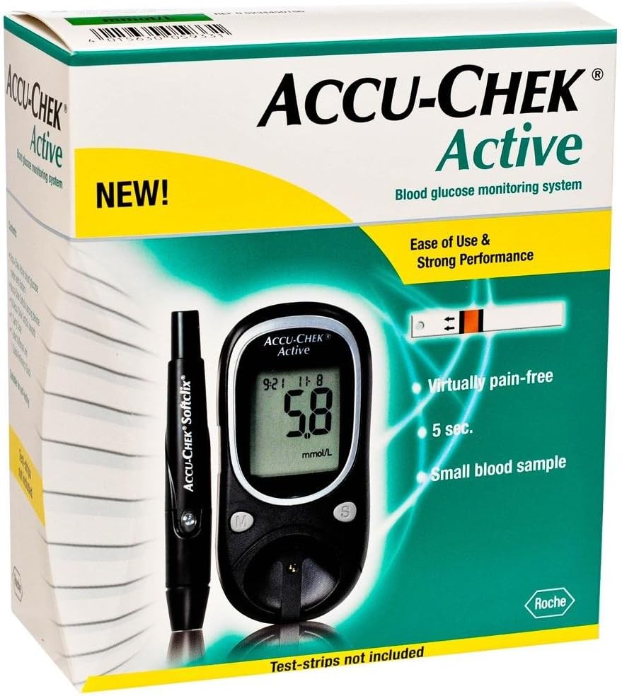 Accu-Chek Active Blood Glucose Glucometer Kit